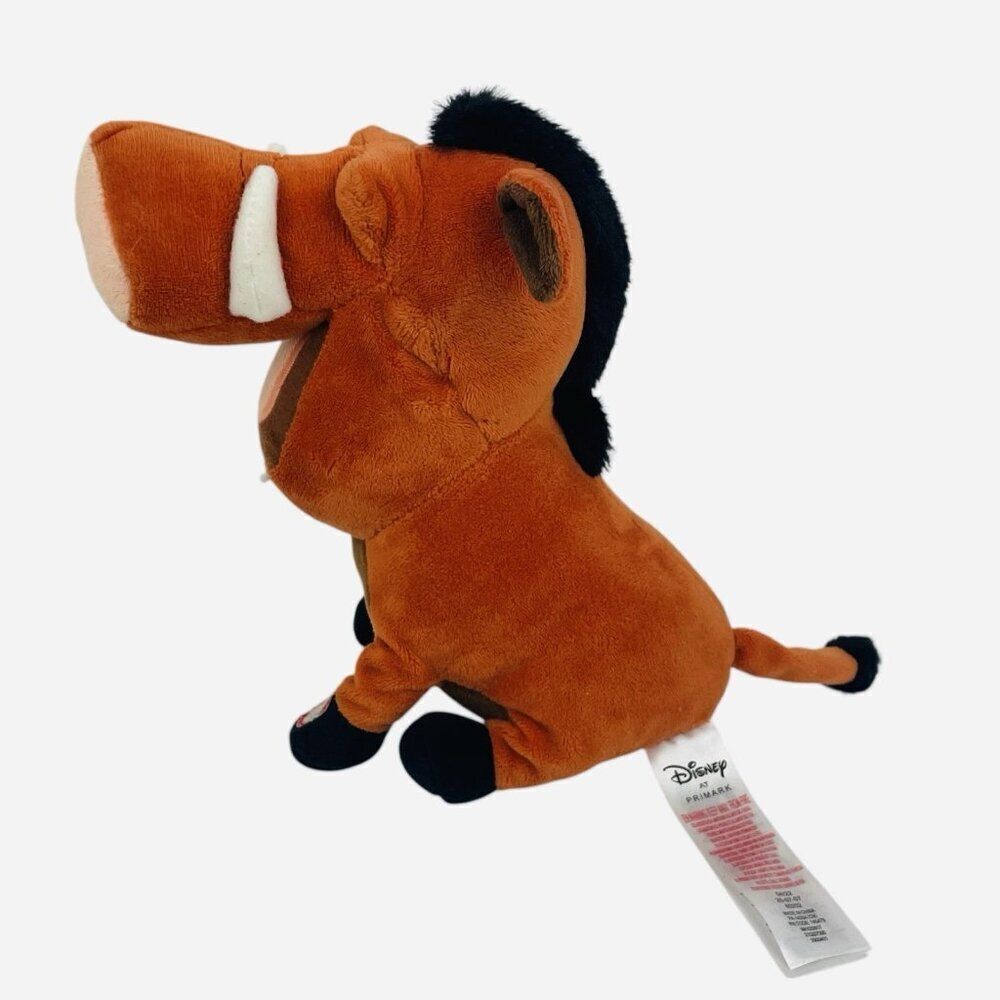 Disney at Primark The Lion King Pumbaa Plush Light Up Cheeks UK Exclusive - Picture 6 of 15